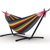 2-Person Outdoor Hammock w/ Stand,450 Lbs,Portable Hammock w/Carry Bag,11 Colors