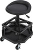 Heavy Duty Rolling Garage Stool with Tool Tray,Adjustable Height Mechanic Chair