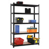 1.8m Warehouse 5 Tier Racking Shelf Heavy Duty Steel Garage MDF Shelving Unit