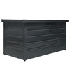 4FT Extra Large Metal Storage Box Home Garage Garden Tool Box Deck Storage Chest