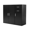 Sideboard Cabinet Cupboard Unit Storage Furniture With Drawers & Doors 4 Colors