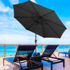 3M Outdoor Garden Umbrella Parasol Sun Shade Patio Hanging Cantilever Round Home