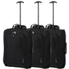 Cabin Bag Set of 3 55x35x20 easyJet Trolley 2-Wheel Hand Luggage