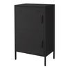 Filing Cabinet Cupboard Storage Unit With 2 Doors 4 Layer Storage Compartment