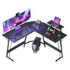 L-shaped Computer Desk Large Home Office Writing Workstation Corner Desk