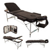Portable 3 Fold Massage Table Beauty Bed Massage Therapy Couch Facial SPA Salon