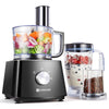 Food Processor 9-in-1 Multifunctional Food Mixer Blender Chopper Grater COSVALVE