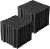 50 Pack 12"x12" Interlocking Drainage Floor Mats Tiles DIY Non-Slip Multi-Use