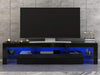 Panana Modern Large TV Unit Stand TV Cabinet High Gloss Front with LED Lights