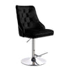 Crushed Velvet Bar Stool Gas Lift / Swivel Breakfast Kitchen Pub Barstool Chair