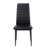Set of 2 4 6 Dining Chairs High Back Faux Leather Padded Seat Kitchen Furniture
