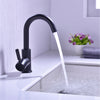 Bathroom Basin Mixer Taps Swivel Spout Laundry Sink Faucet With Pop Up Drain Set