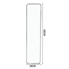 Full Length Mirror Full Body Floor Wall Mirror Bedroom Hallway Dressing Makeup