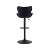 2x 360° Swivel Bar Stools Velvet Gas Lift Chairs Kitchen Pub Chair