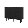 Living Room Sideboard Storage Cabinet with 2 Doors 2 Drawers TV Stand Cabinet