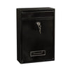 Outdoor Lockable Wall Mounted Mailbox Metal Mail Letter Post Secure Box Postbox