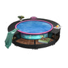 Rattan Round Hot Tub Surround Spa Accessory Backyard Oasis Outdoor Garden Patio