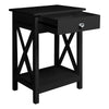 Small Side Table With Storage Bedside Nightstand Tea Sofa End Table Living Room