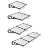 Straight Door Awning Patio Window Front Back Shelter Canopy Sun Shade Rain Cover