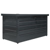 Garden Storage Box Metal Lockable Chest Tool Box Outdoor Deck Cushion Organiser