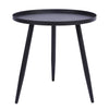 44x40cm Side Table Round Metal Coffee Table for Living Room Decorative Furniture