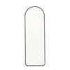 Slim Metal Frame Arch Full-Length Wall Mounted Mirror Bedroom Bathroom Dressing