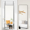 Over Door Full Length Mirror Black Gold White Hanging Bedroom Wardrobe Mirrors