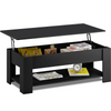 Coffee Table With Storage Lift Top Up Drawer Shelf Wooden Living Room Furniture