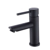 Bathroom Brass Sink Basin Faucet Mixer Taps Single Handle Black / Brushed Gold