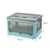 Large Plastic Collapsible Storage Box Folding Case Container 20L/30L/44L/68L/94L