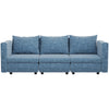 Flamaker Cord Corner Sofa Suite Set Footstool 3 Seater Grey Blue Beige Chairs