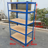 Metal Shelving 5 Tier Heavy Duty Industrial Garage Boltless Steel Racking Shelf