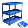 3 Tier Rolling Tool Cart Heavy Duty Utility Cart Tool Service Storage Trolley UK