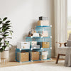 6-Cube Modular Wire Storage Unit,Closet Organizer Shelve for Bedroom,Living Room