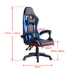 Executive Racing Gaming Chair Faux Leather Computer Desk Chair Swivel Adjustable