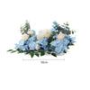 Wedding Artificial Rose Flower Row Arch Floral Ornament Background Arrangement