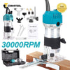 CONENTOOL 800W Palm Router Mini Hand Held Router Wood Laminator Trimmer Tool UK