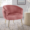 Velvet Scallop Shell Back Tub Chair Armchair Dressing Sofa Stool Bedroom Lounge