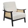 Mid Century Modern Wood Frame Accent Chairs Sofa Armchair Living Room Lounge