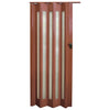 PVC Wood Effect Folding Door Internal Doors Accordion Concertina Sliding Door