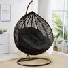 Hanging Egg Chair Rattan Outdoor Indoor Patio Garden Swing Chairs With Cushion
