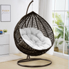 Hanging Egg Chair Rattan Outdoor Indoor Patio Garden Swing Chairs With Cushion