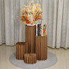 Flower Cake Rack Paper Plinth Column Holder Dessert Table Stand Wedding Walkway