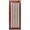 Bi Folding Door Wood Effect PVC Panel Magnetic Sliding Accordion Concertina Door