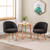 Set of 2 Accent Tub Chairs Occasional Lounge Sofa Chair for Living Room Bedroom