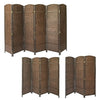 Hand Made Weave Wicker Folding Room Divider Privacy Screen Separator 3/4/6 Panel