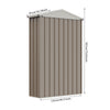 Garden Sheds Steel Shed House Tool Storage Outdoor Garage Apex Roof