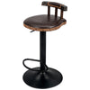 Swivel Stools – 60-80cm Vintage Bar Stool Set with Smooth Lift Mechanism