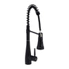 Stainless Steel Taps Kitchen Sink Mixer Swivel Spout Single Lever Mono Faucet