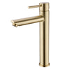 Bathroom Brass Basin Mixer Taps Deck Mounted Sink Facuet Black / Brushed Gold